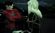 Homem Aranha dan Spider Man dalam pertemuan yang panas