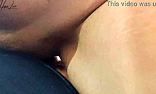 Gadis Brazil dengan payudara besar menikmati seks buatan sendiri dengan suaminya