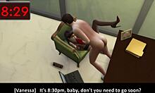 Замужние женщины Горячая встреча с соседом в Sims 4
