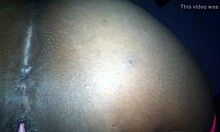 My black girlfriend's big ass gets pounded hard