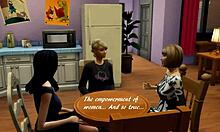 Sims 4 dívčí noc - Parodie s přáteli