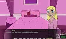 Permainan porno dan permainan seks: Remaja titan Starfires melakukan anal pertamanya dengan kucing