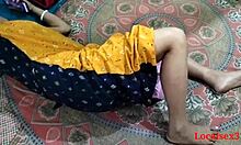 Amateur-indische Ehefrau wird auf dem Land hart gefickt