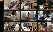 Zobacz, co się dzieje w tym filmie z tyłu scen z Channy Crossfires w Captive Clinic